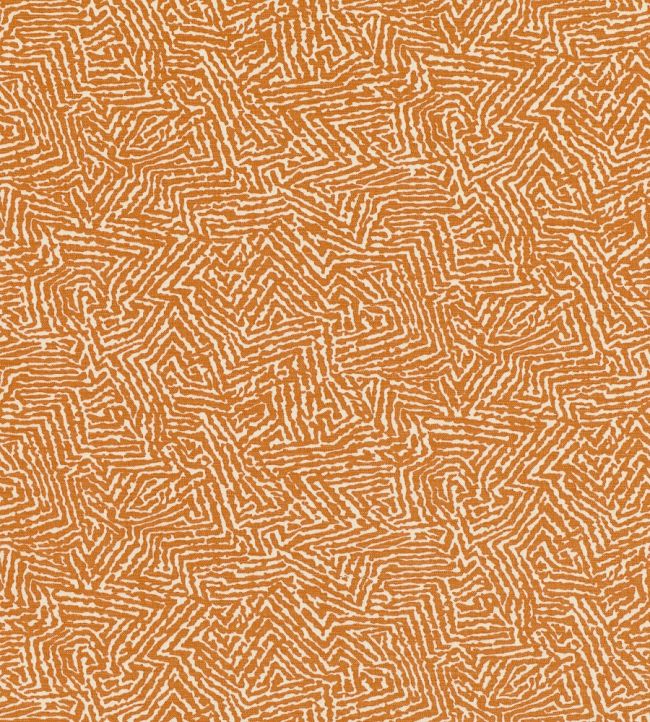 Kaiko Fabric by Romo Pumpkin