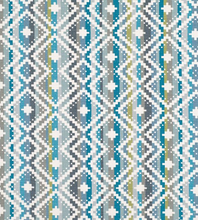 Takana Fabric by Romo Peacock