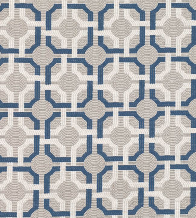 Orton Fabric by Romo Buxton Blue