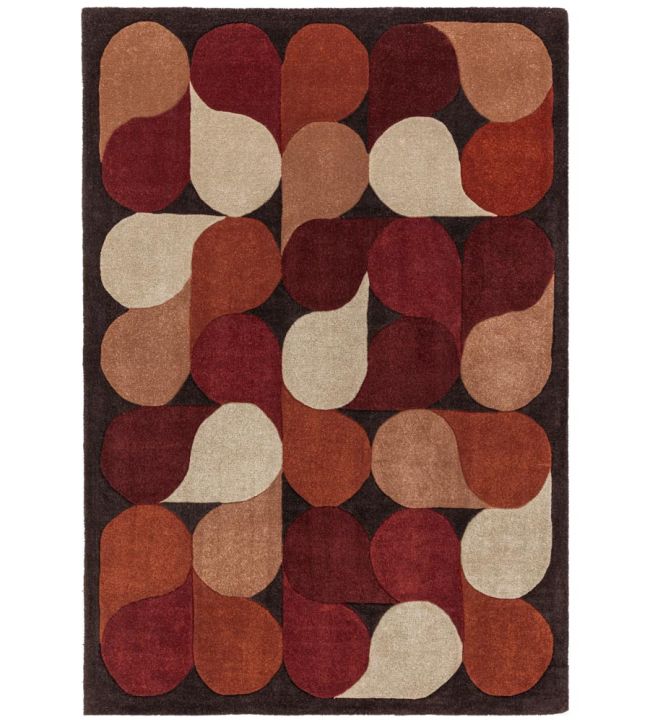 Asiatic Romy Jive rug Red 14 ROMY1201700014 Red 14