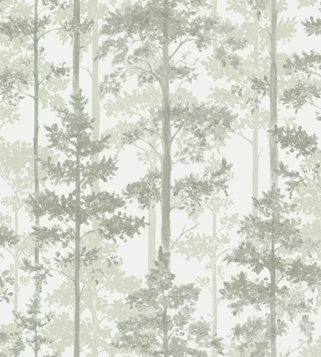 Ronja Wallpaper by Borastapeter Green