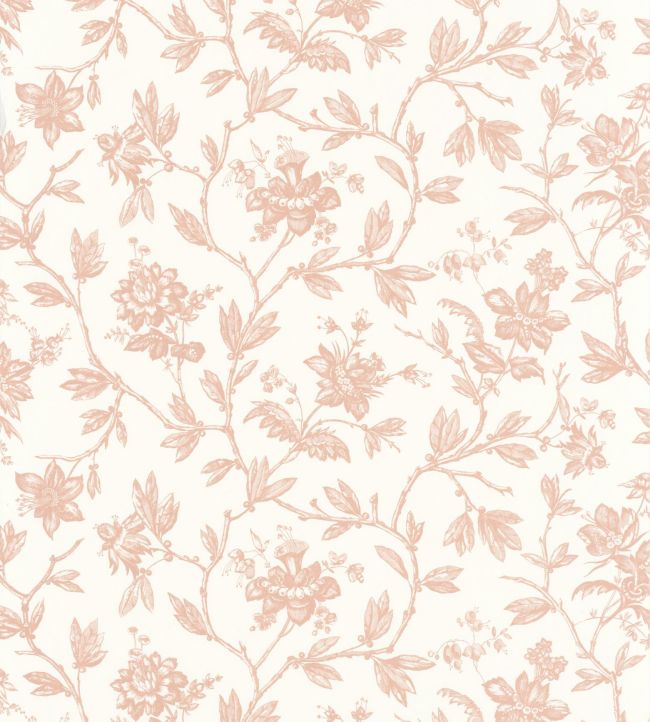 Rosa Wallpaper by Casadeco Rose Blush