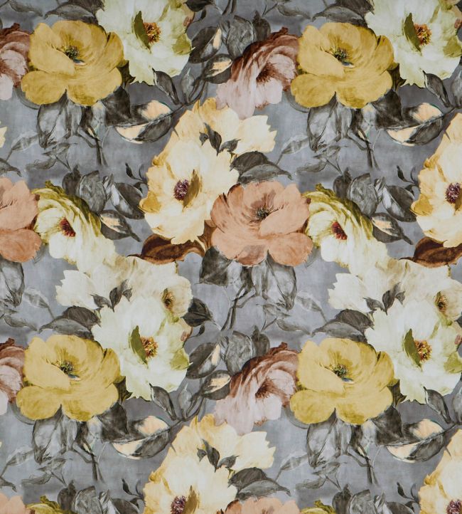 Rosa Fabric by Prestigious Textiles Amber