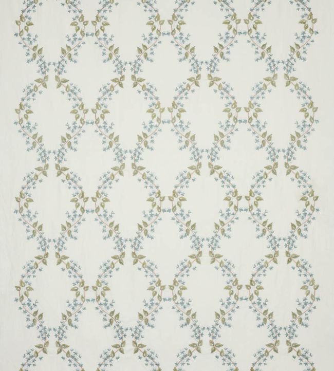 Rosalind Fabric by Colefax and Fowler Old Blue/Green