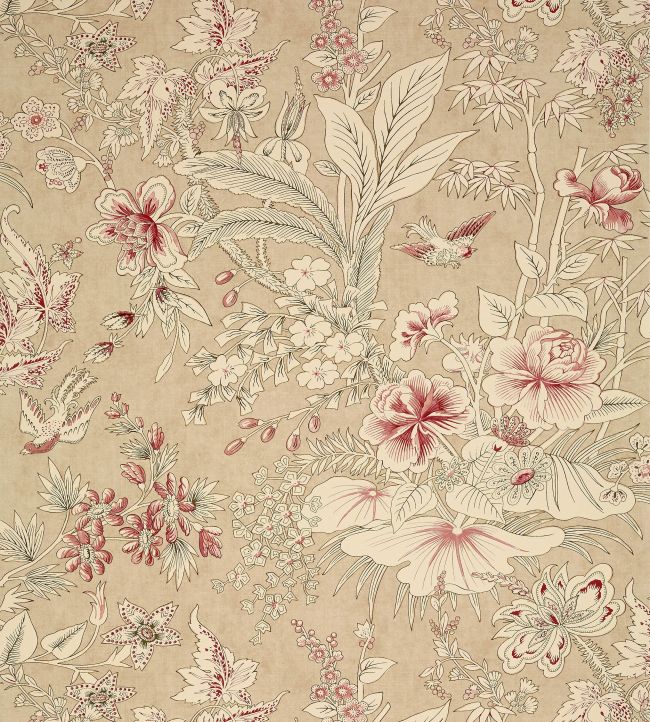 Rosalind Wallpaper by Thibaut Beige