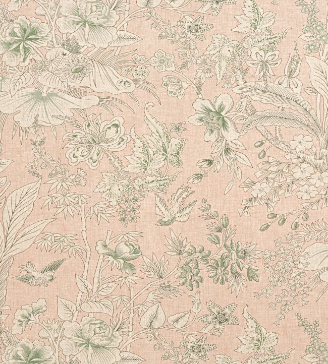 Rosalind Fabric by Thibaut Blush