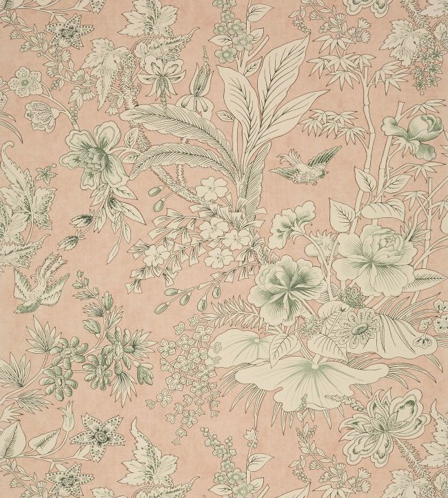 Rosalind Wallpaper by Thibaut Blush
