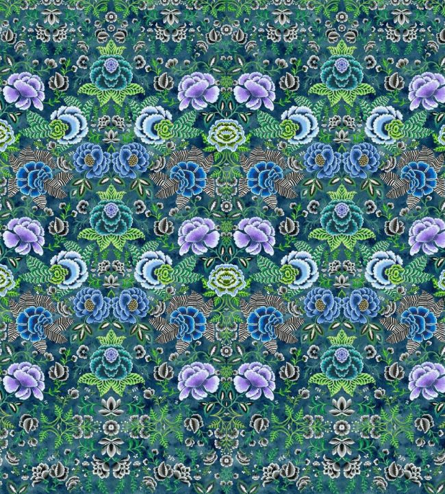 Rose De Damas Mural by Designers Guild Indigo