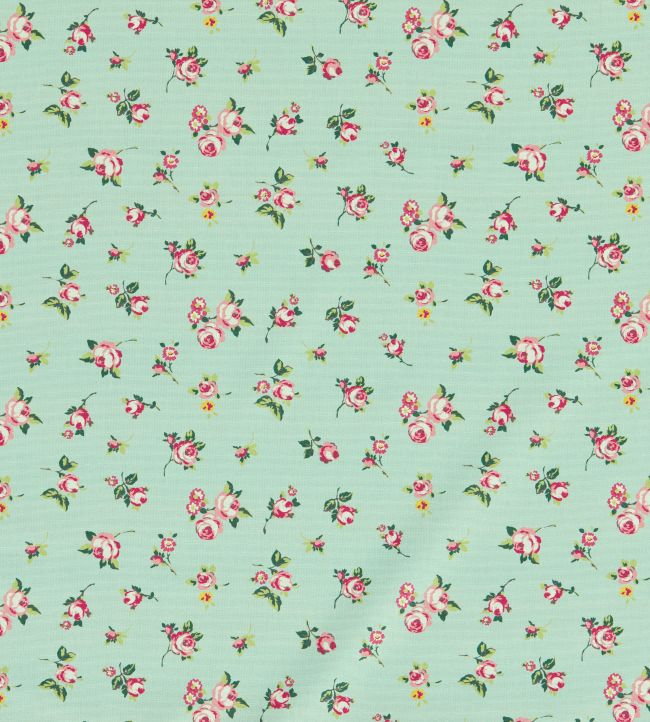Rosebud Fabric by Clarke & Clarke Mineral