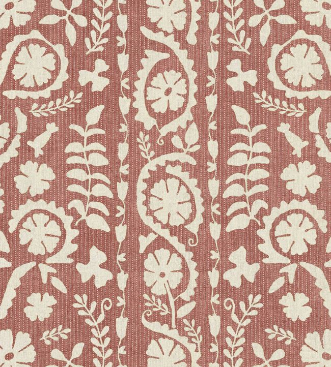 Rosetta Fabric by Lewis & Wood Harissa