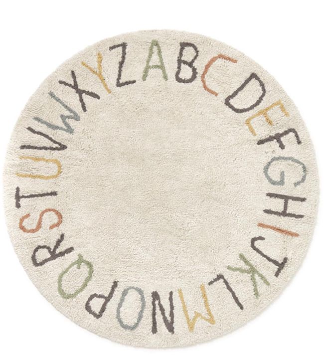 Lorena Canals Round ABC rug Multi C-ABC-COLOR Multi