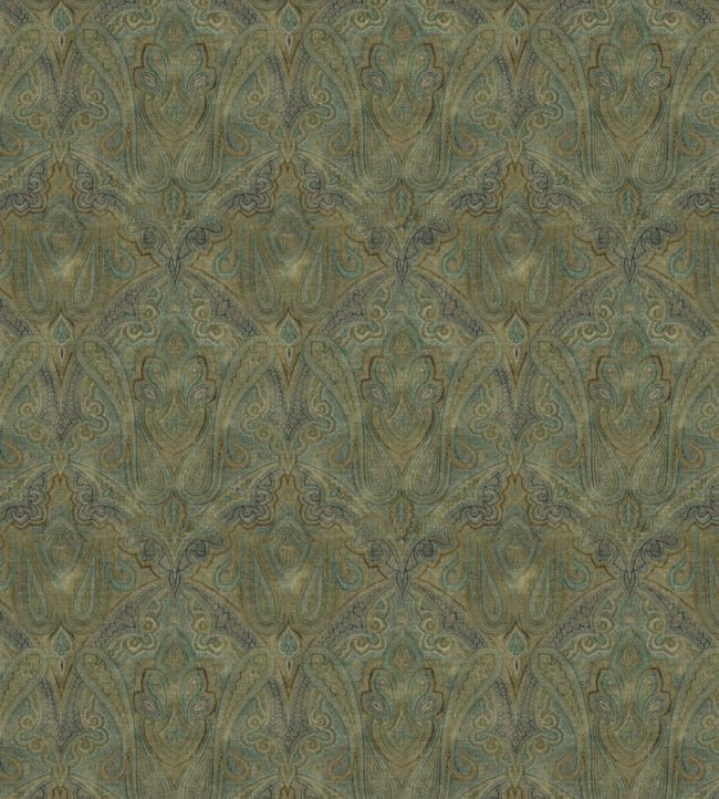 Rousham Fabric by Warwick Chartreuse
