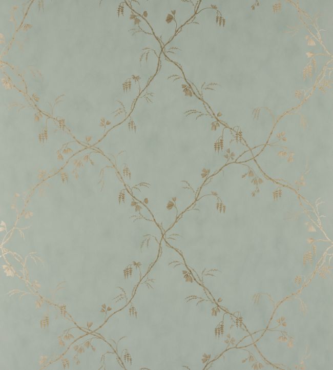 Roussillon Wallpaper by Colefax and Fowler Old Blue
