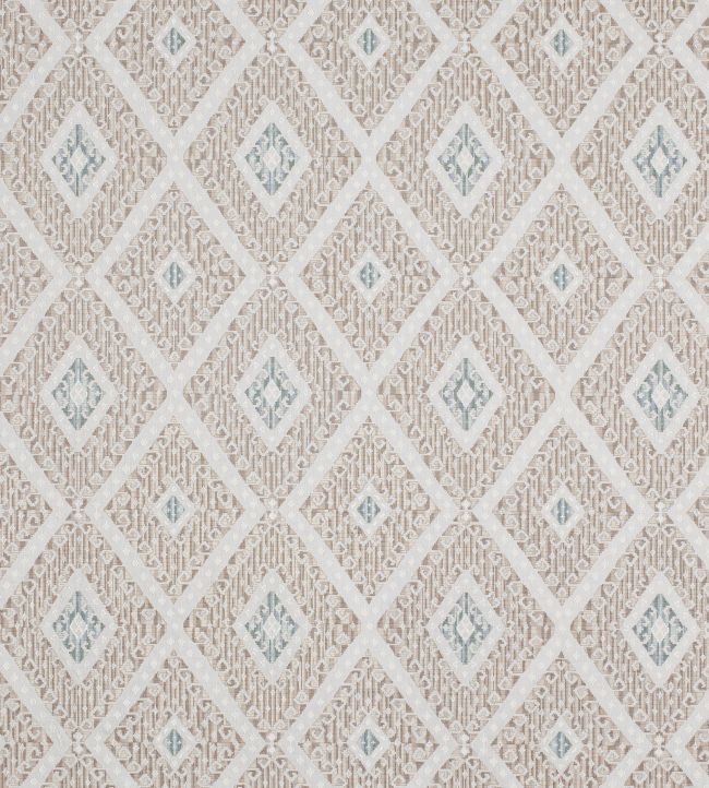 Rowley Fabric by Colefax and Fowler Beige