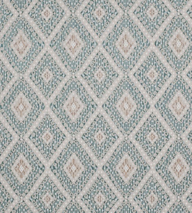 Rowley Fabric by Colefax and Fowler Old Blue