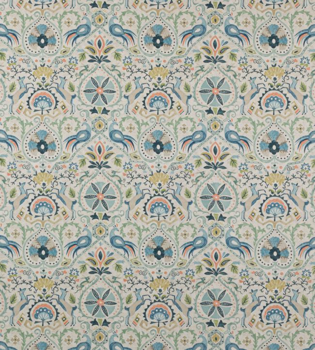 Roxton Fabric by Jane Churchill Blue