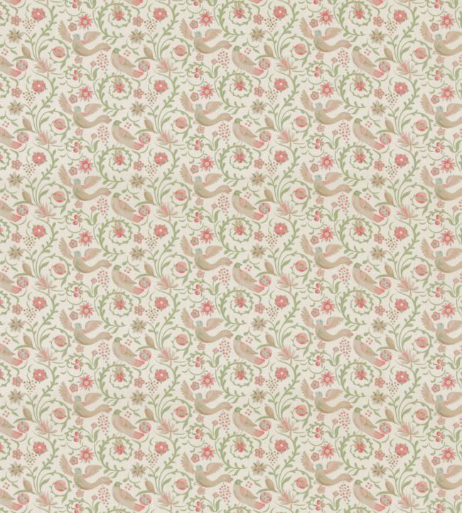 Royal Court Fabric by GP & J Baker Pink/Green