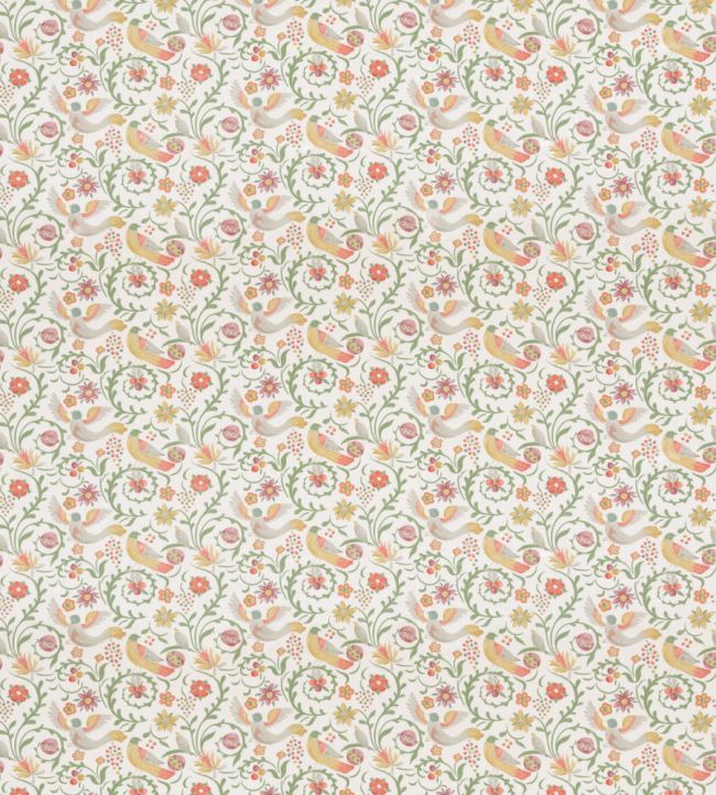 Royal Court Fabric by GP & J Baker Red/Green