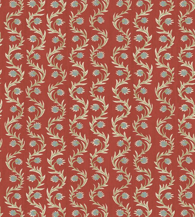 Rubia Wallpaper by Josephine Munsey Red