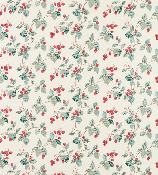 Rubus Fabric by Sanderson Raspberry