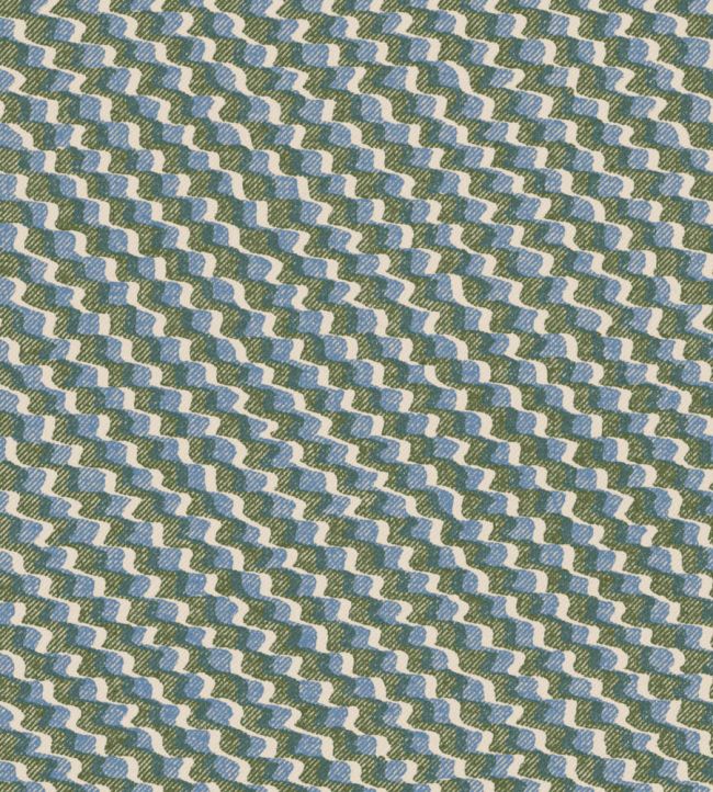 Ruffle Wallpaper by Fermoie Cerulean