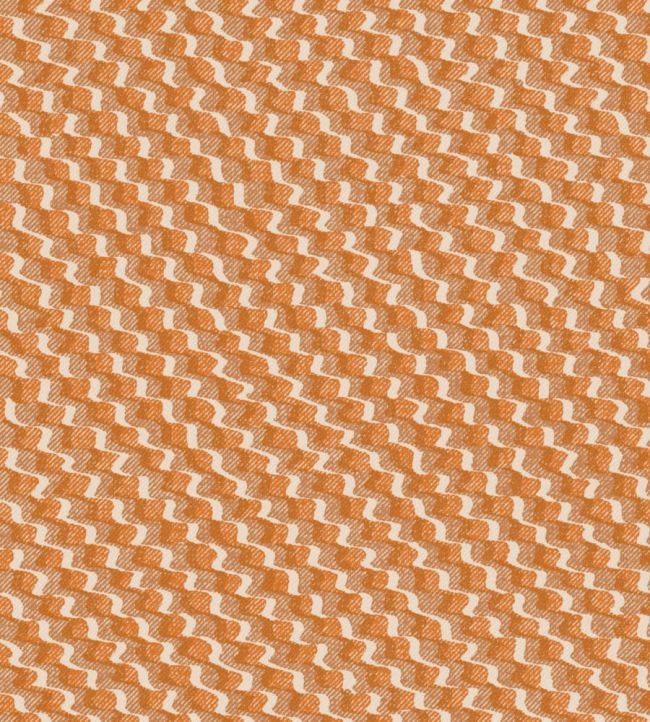 Ruffle Wallpaper by Fermoie Orange
