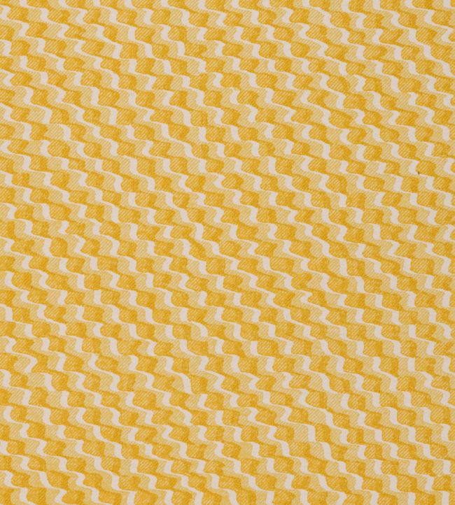 Ruffle Fabric by Fermoie Yellow