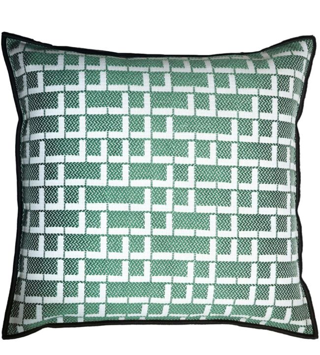 Rufolo Cushion 45 x 45cm by Maison Casamance Emeraude