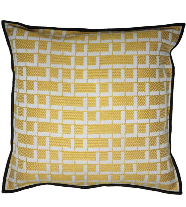Rufolo Cushion 45 x 45cm by Maison Casamance Jaune