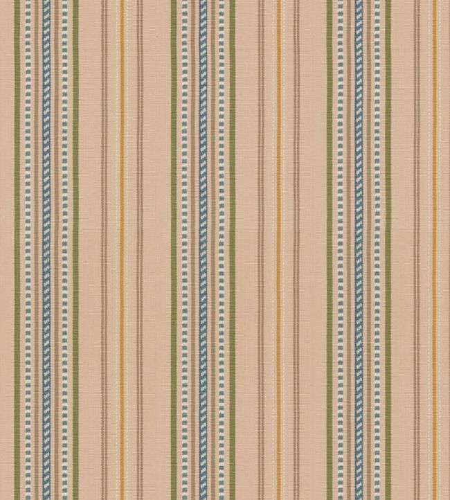 Rufus Stripe Fabric by GP & J Baker Parchment