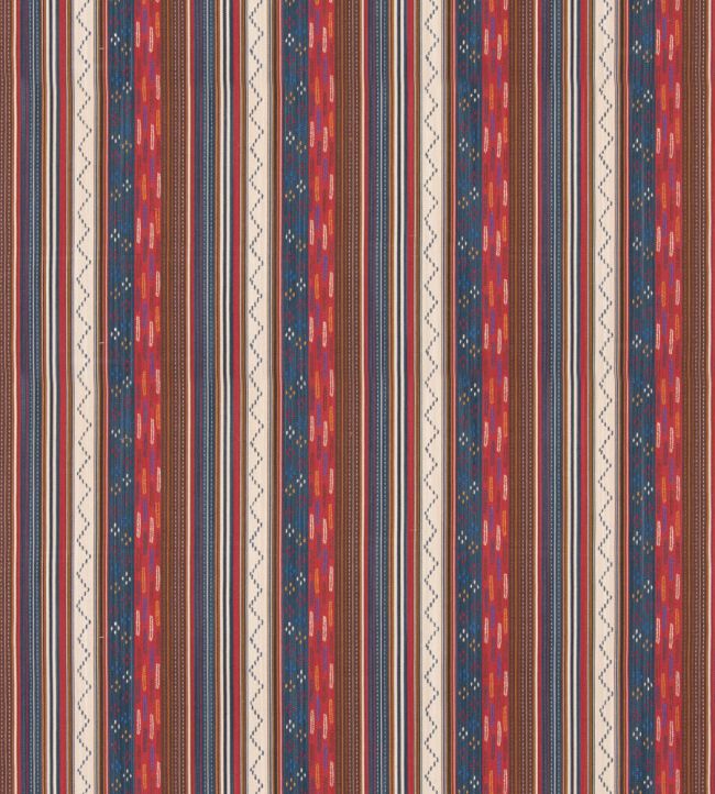 Runaway Fabric by GP & J Baker Indigo/Red
