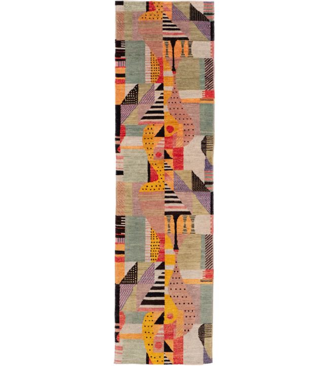 CF Editions Runner 1922 by Gunta Stolzl rug Multi CFR144-01 Multi