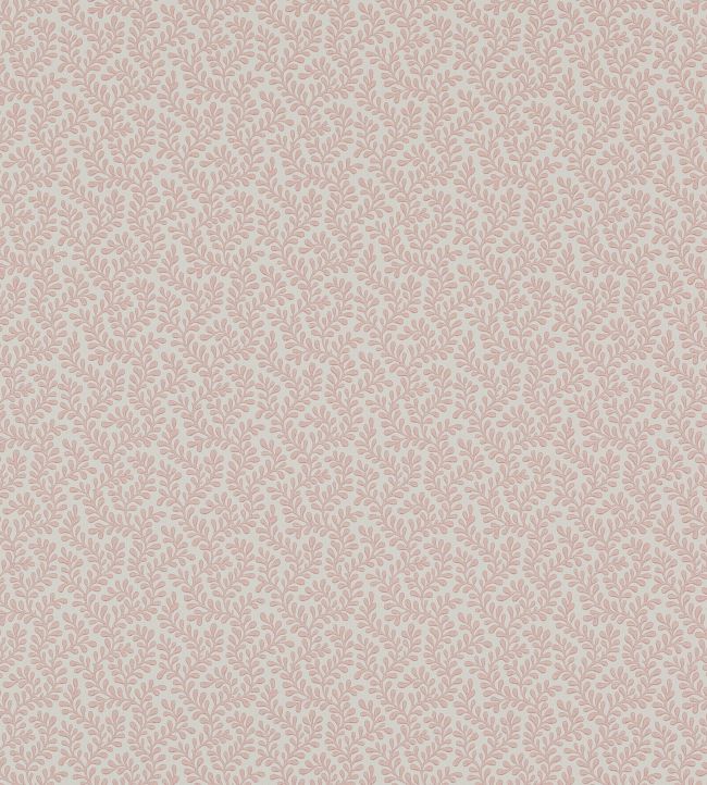 Rushmere Wallpaper by Colefax and Fowler Old Pink