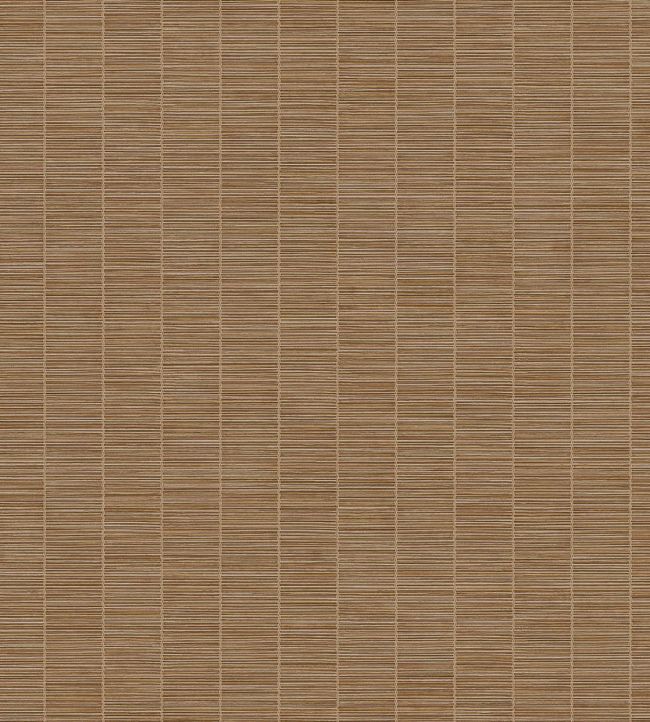 Rustic Stripe Wallpaper by Eijffinger Brown