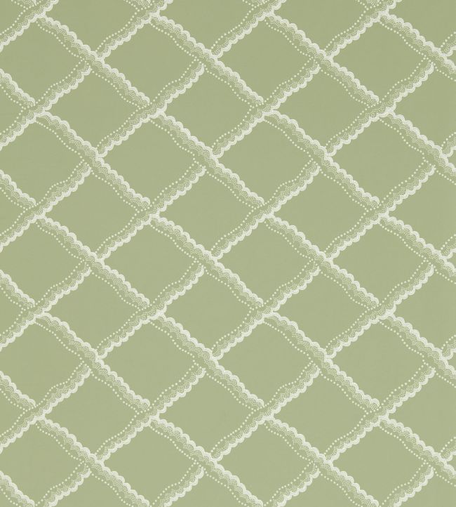 Rye Wallpaper by Sanderson Shed Green