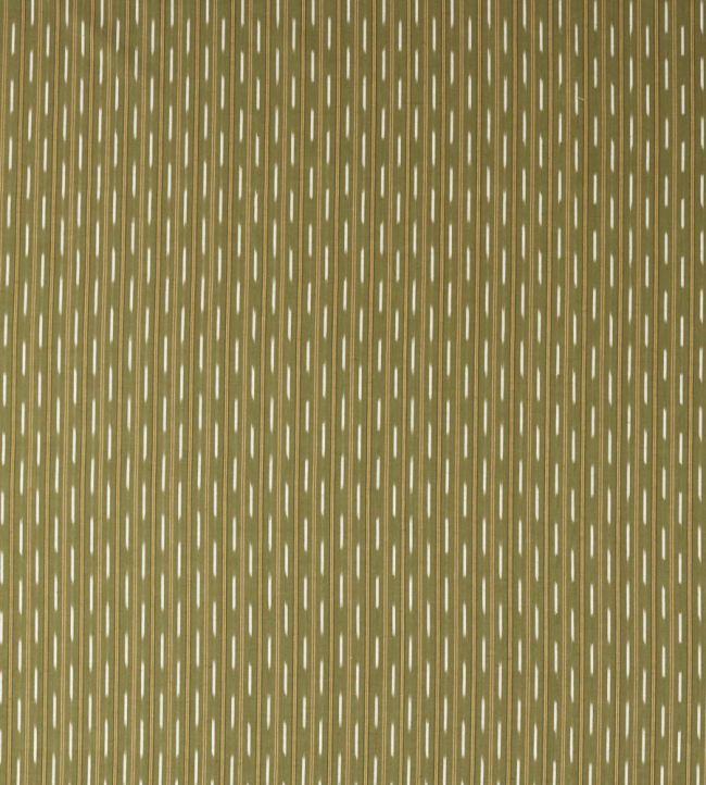 Sabu Stripe Fabric by Sanderson Olivine/Gold