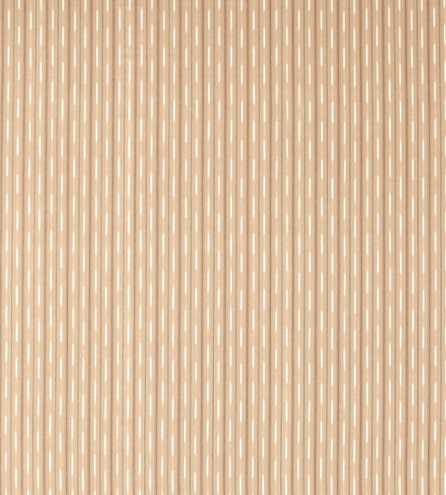 Sabu Stripe Fabric by Sanderson Stone/Oak