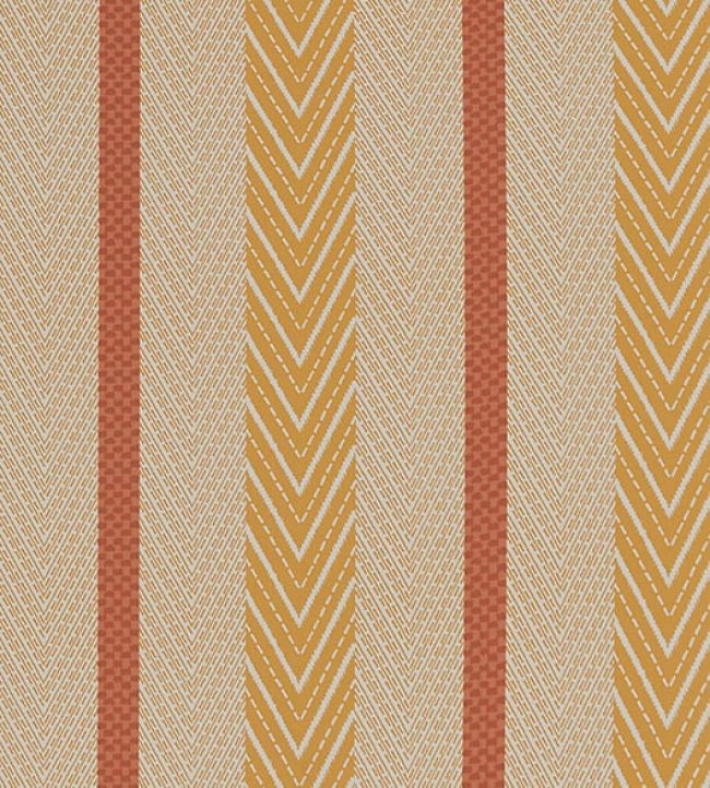 Sagitta Wallpaper by Osborne & Little Amber/Terracotta