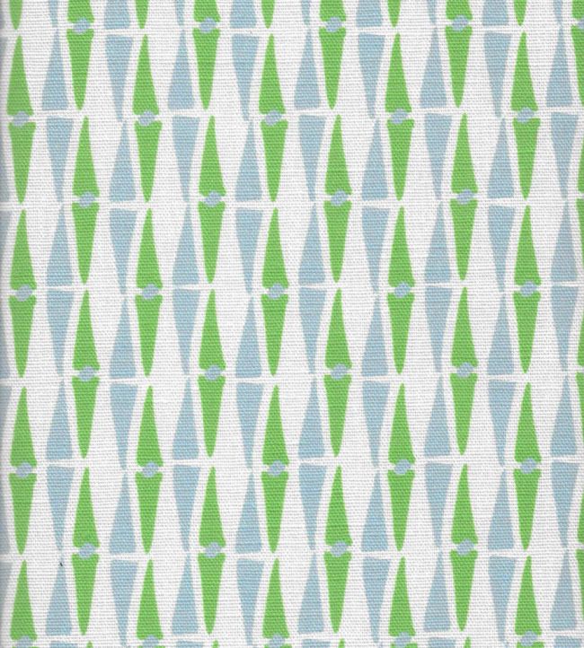 Saikung Fabric by Kate Medlicott Cloudy Blue & Lawn