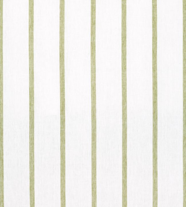 Sailing Stripe Fabric by Anna French Green and White