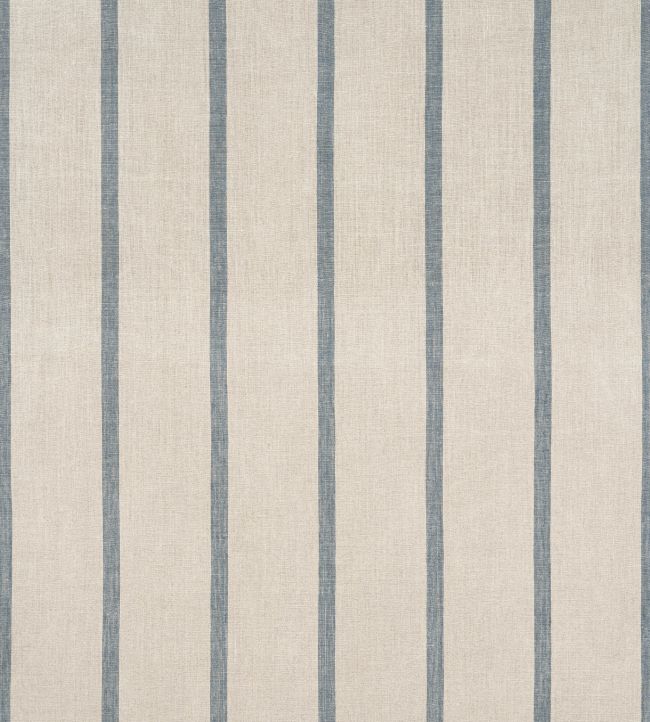 Sailing Stripe Fabric by Anna French Natural and Slate