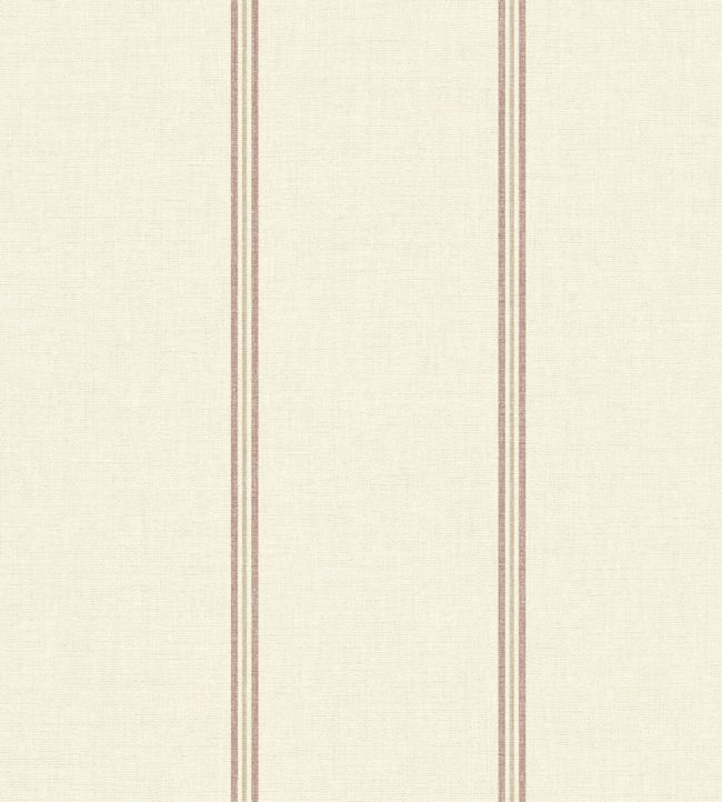 Saint Briac Wallpaper by Casadeco Rouge Ecrevisse/Sable