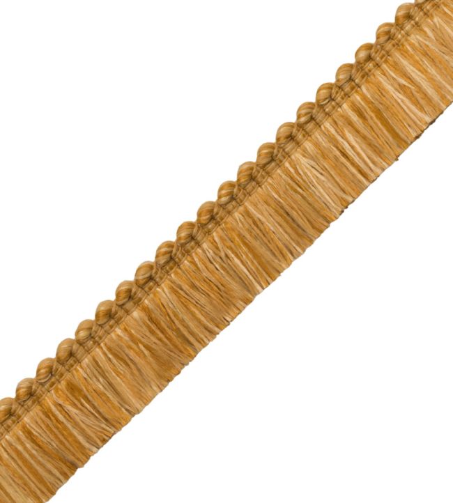 Saisons Brush Fringe Trimming by Samuel & Sons Amber