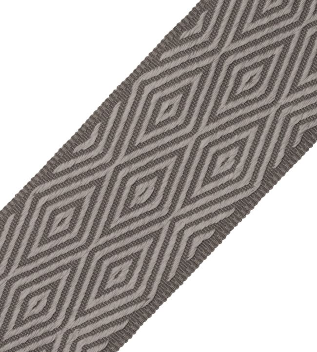 Saisons Diamond Border Trimming by Samuel & Sons Slate