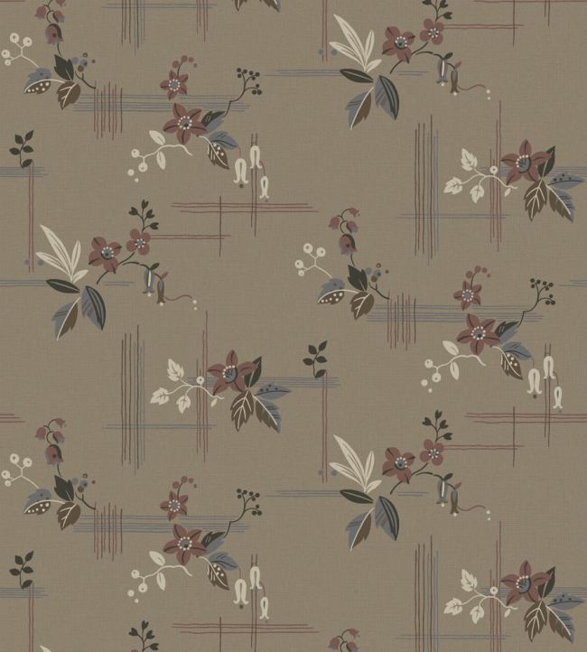 Salangen Wallpaper by Borastapeter Brown