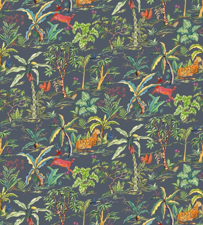 Salento Wallpaper by Osborne & Little Midnight/Apple