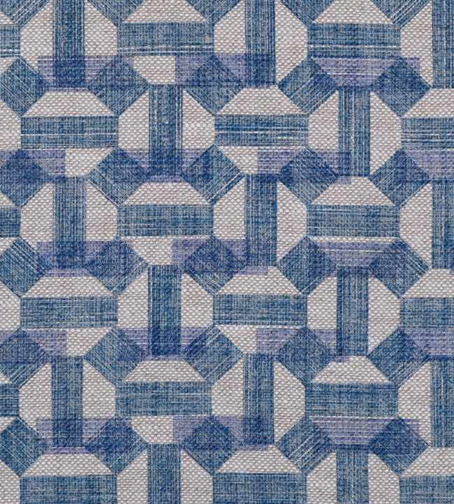Salina Fabric by Fermoie Blueberry