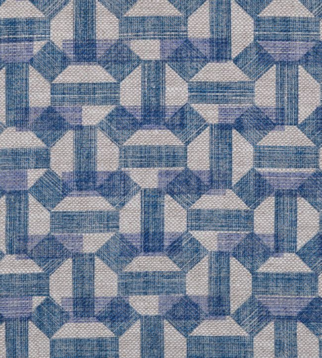 Salina Wallpaper by Fermoie Blueberry