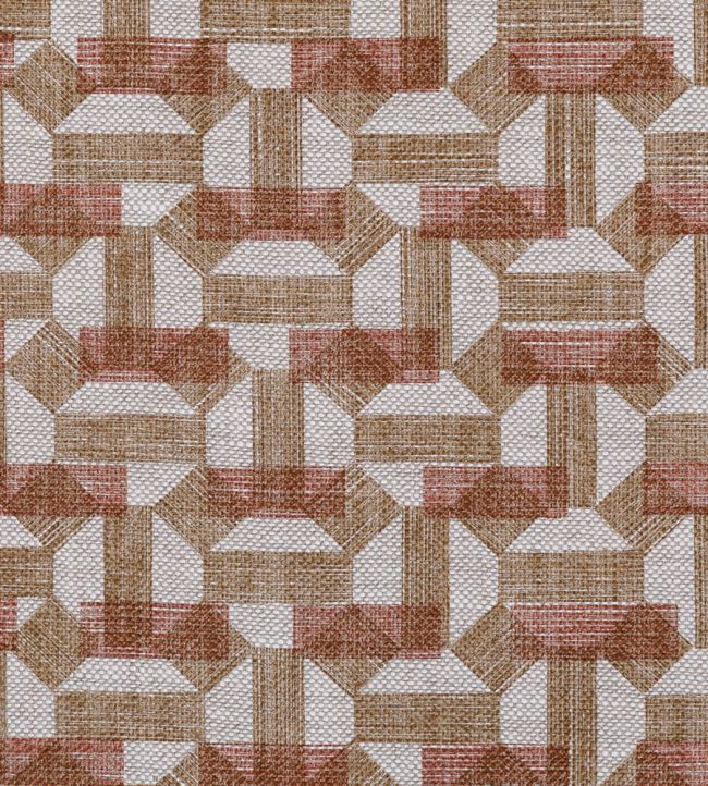 Salina Fabric by Fermoie Rust