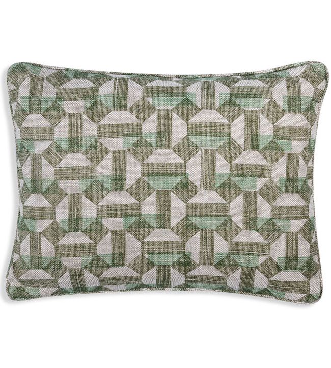 Salina Cushion 43 x 35cm by Fermoie Green